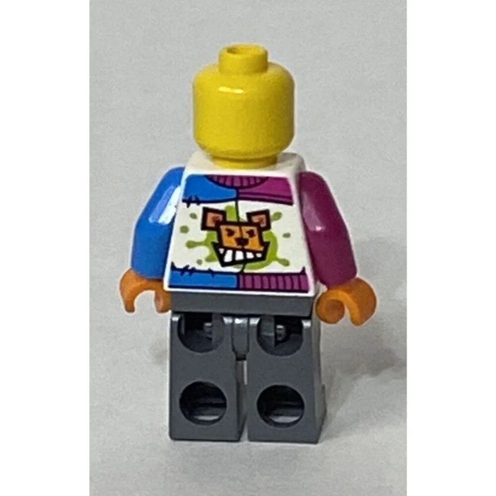 LEGO City Stuntz Stunt Man Motorbike Minifigure 60356. Used Minifigure Only.